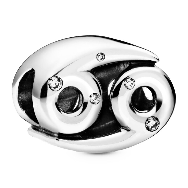 Pandora Charms Ciondolo zodiacale Cancro lucido 798434C01