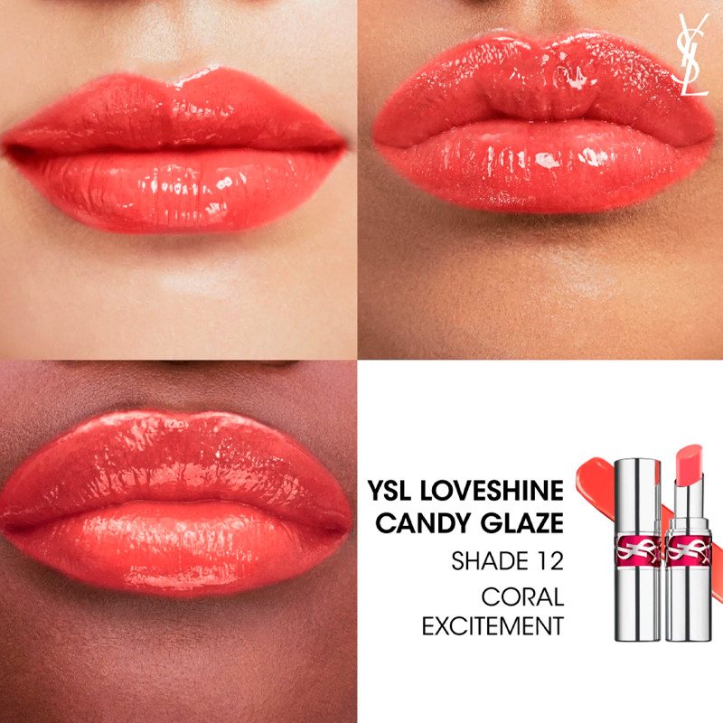 Yves Saint Laurent Loveshine Candy Glaze Barra de Labios Efecto Brillo – imagen 2