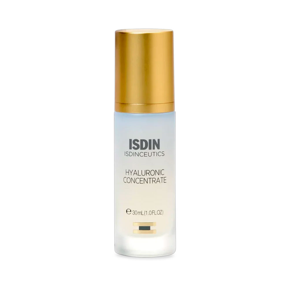 Isdin Women's Light Face Skin Care Hyaluronic Concentrate Ultra-Hydrating Weight Serum With Hyaluronic Acid