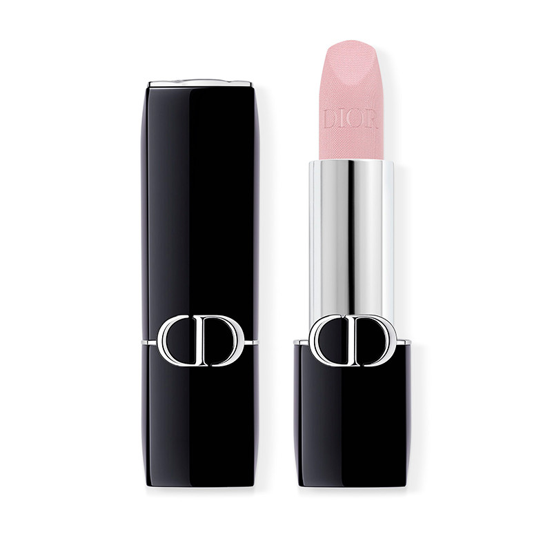 Dior Gloss ROUGE DIOR BALM Balsamo labbra universale - 95% ingredienti di origine naturale - trattamento floreale idratante - ricaricabile 002 DIORGRIS