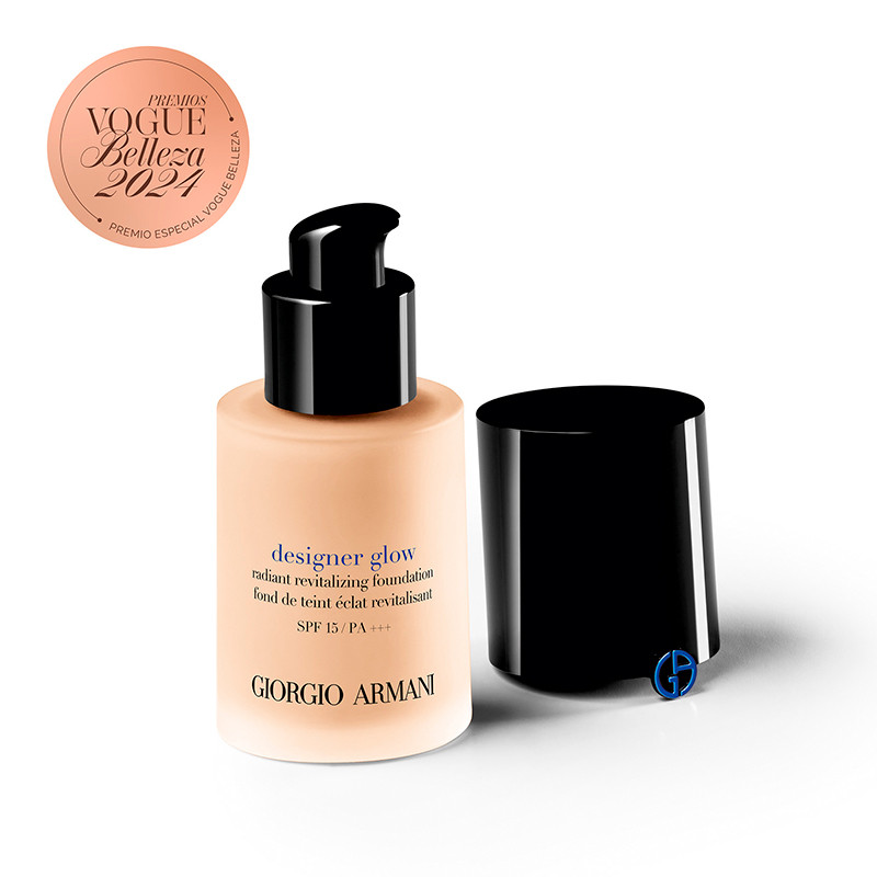 Armani Fondotinta Fondotinta Designer Glow Makeup con acido ialuronico _4