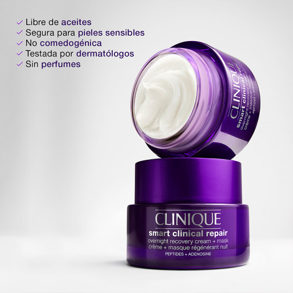 Clinique Smart Clinical Repair Crema de recuperación nocturna + Mascarilla