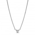 Collar Corazón triple Gema 393014C01