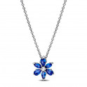 Blue Shiny Herbal Necklace 392387C02