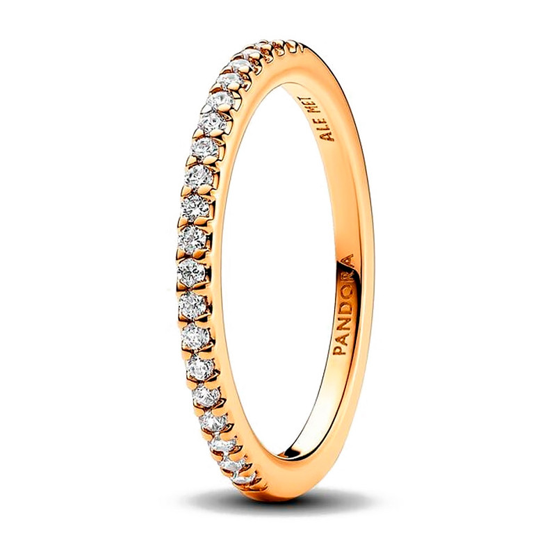 Pandora Anillo Banda Brillante 162999C01