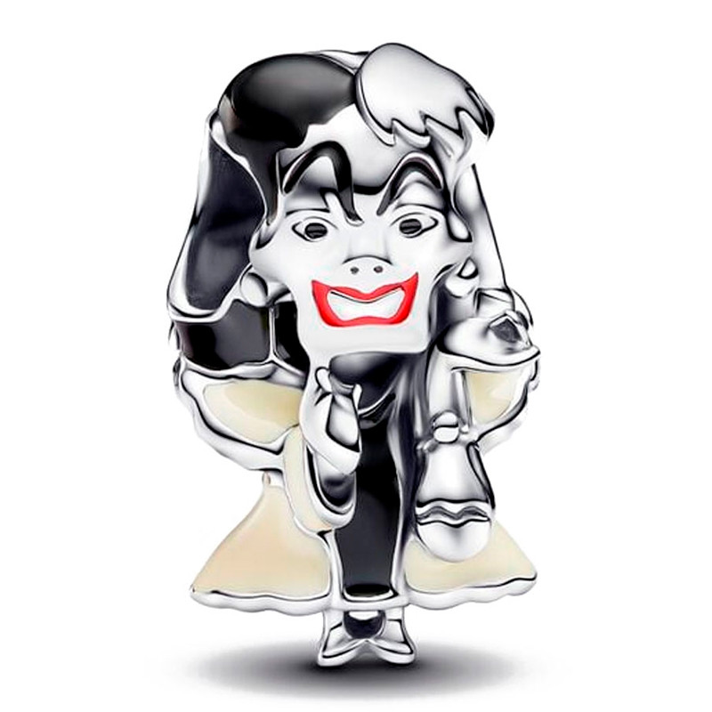 Pandora Charms Ciondolo Crudelia de Vil Disney Villains 793424C01