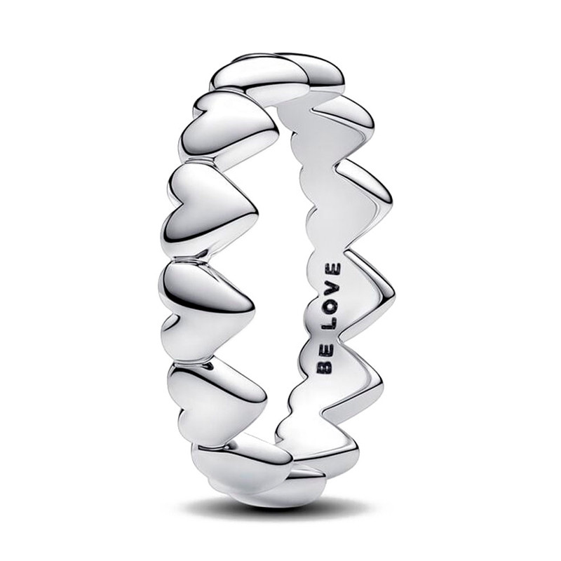 Pandora Anelli Anello Fila di Cuori 193427C00