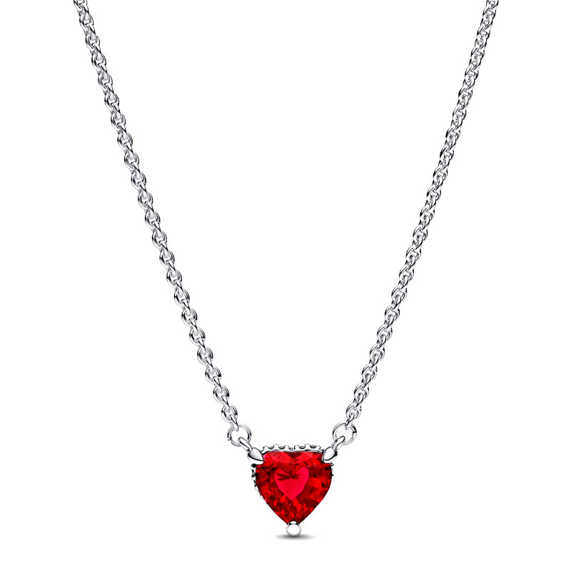 Pandora Collar Corazón Halo Brillante 392542C01