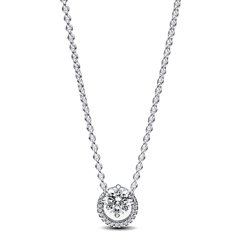 Pandora Collar Halo Redondo Brillante 391174C01