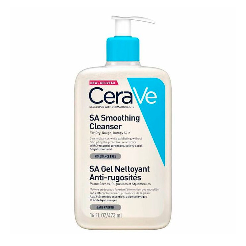 Cerave  Face Skin Care SA Smoothing Cleanser Antiroughness cleaner