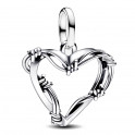 Wire Heart Locket Charm 793449C00