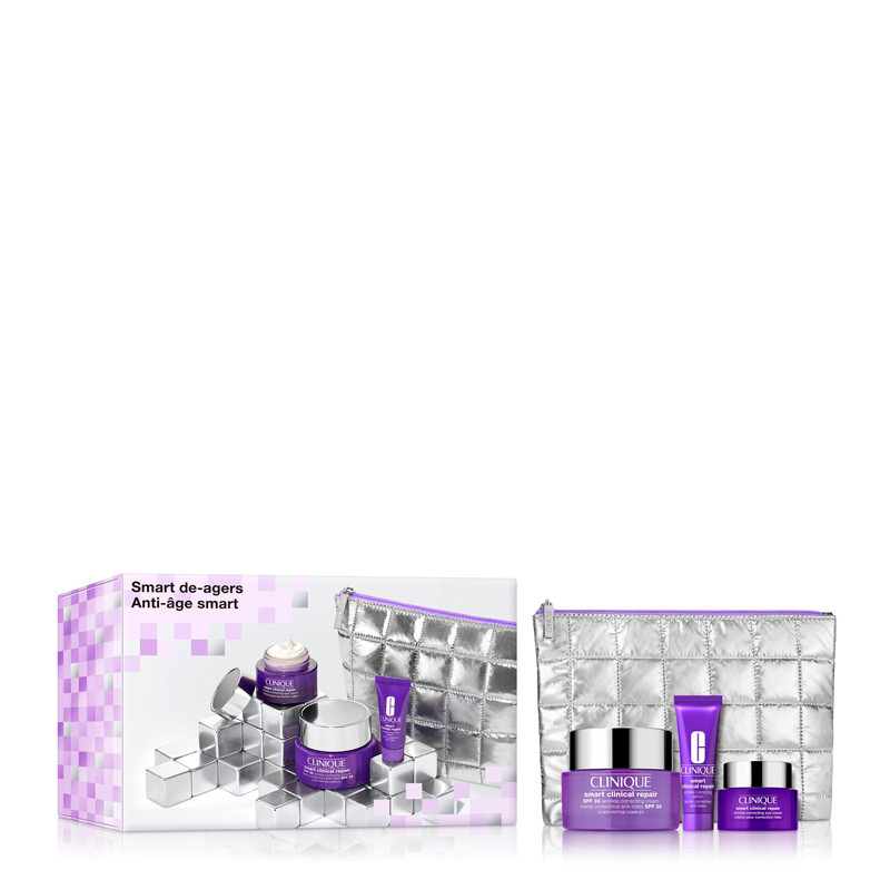 Clinique Women's Cream Face Skin Care Smart De-Agers Set