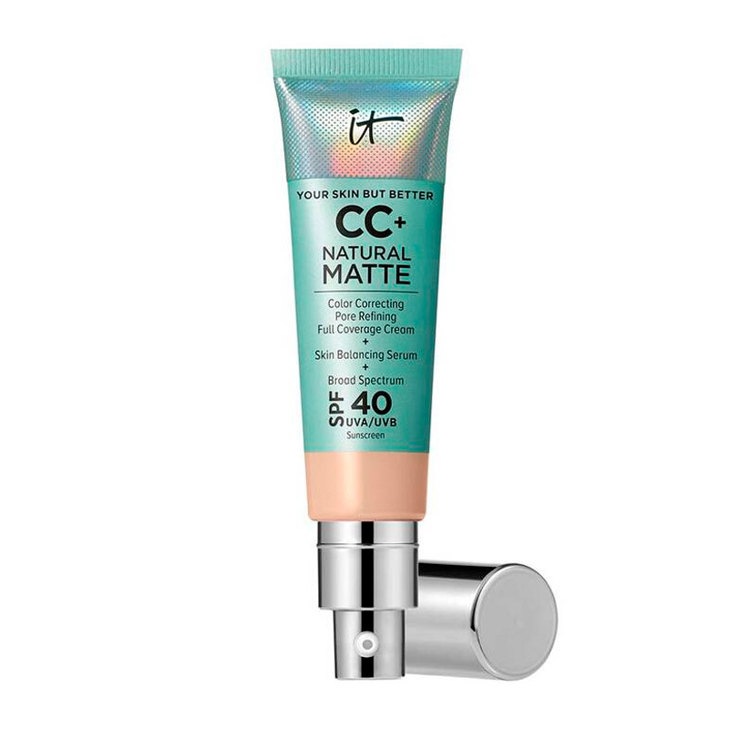 It Cosmetics Fair Light (C) Fluid Base Cc+ Cream Natural Matte Foundation With Spf 40 Foundation With Protection
