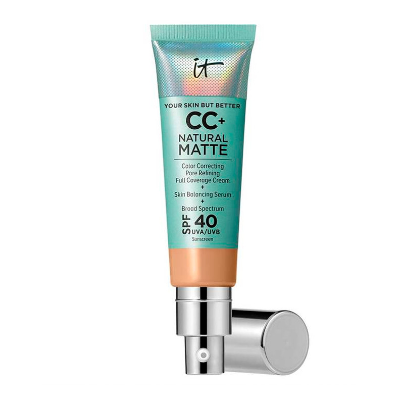 It Cosmetics  Fluid base Cc Cream Natural Matte Foundation With Spf 40 Foundation with protection