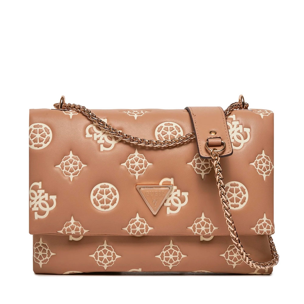 Guess Borse da donna, articoli da toeletta e valigie BORSA A TRACOLLA CON LOGO DEESA TAUPE