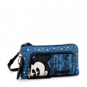 CARTEIRA SIMPLES MICKEY DENIM EDGE