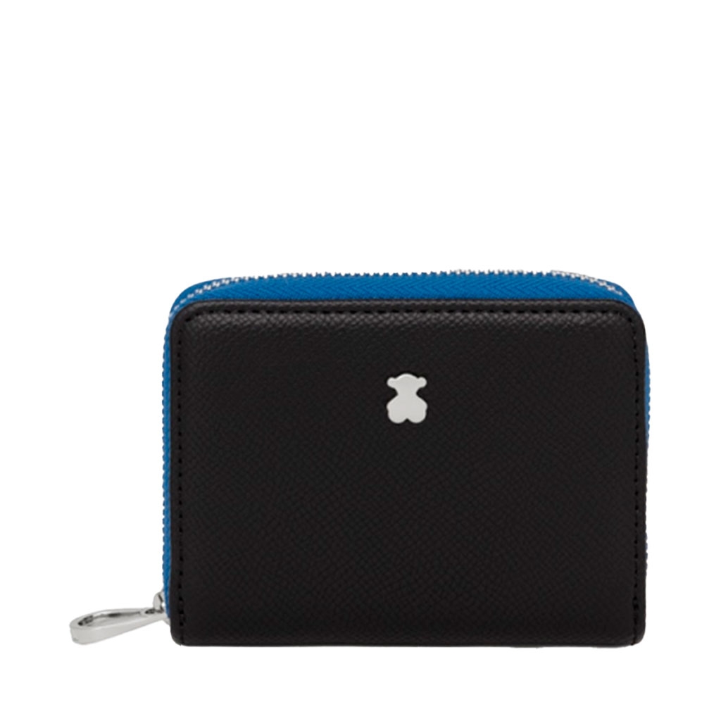 Tous Bags Portafogli e portamonete da donna Borsa Dubai nera con chiusura TOUS