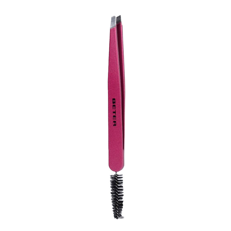 Beter Women's Eyelashes & Eyebrows Care Tweezers With Goupillon