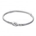 Pandora Moments armband met ketting en sluiting met studs 593681C00