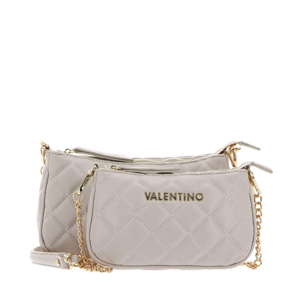 Valentino Handbags Women's Cream Bags, Toiletry Bags And Suitcases For Women Ocarina Shoulder Bag