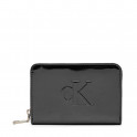MEDIUM ZIP AROUND SCULPTED WALLET