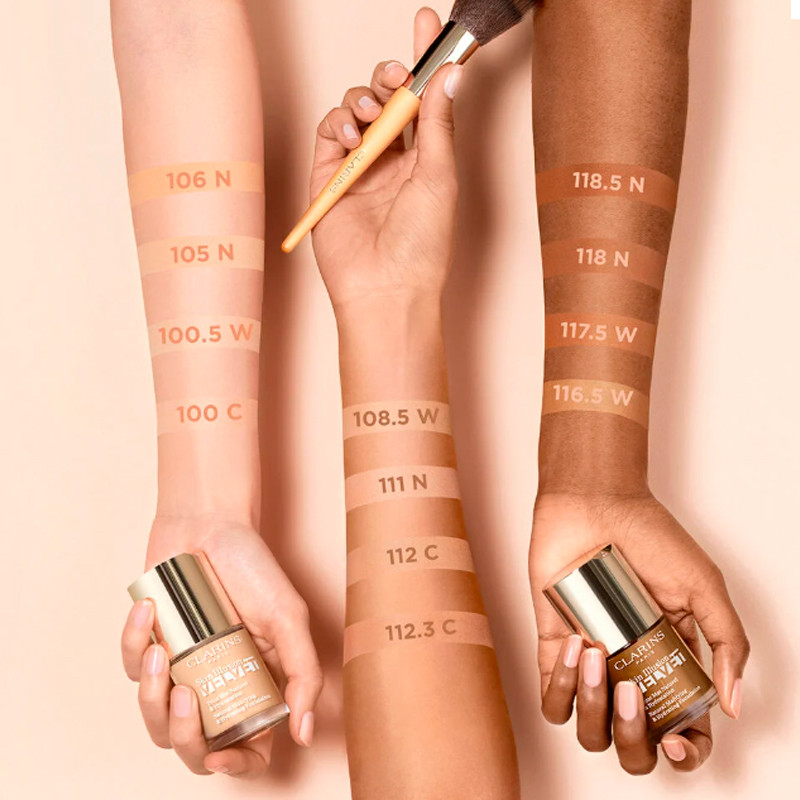 Clarins Skin Illusion Velvet Maquillaje Sérum Acabado Mate – imagen 2