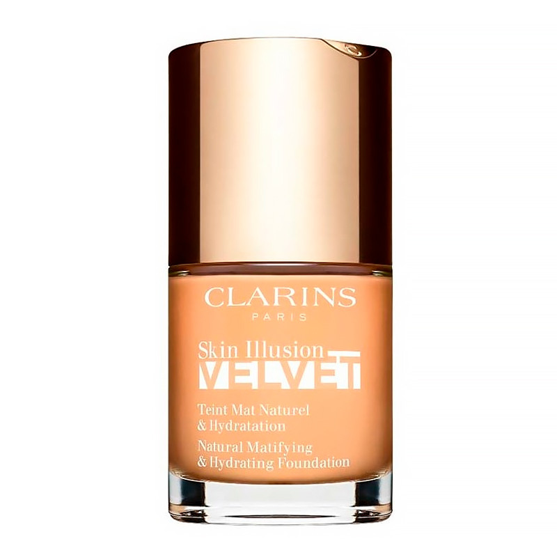 Clarins 102,3N Fluid Base Skin Illusion Velvet Makeup Matte Finish Serum