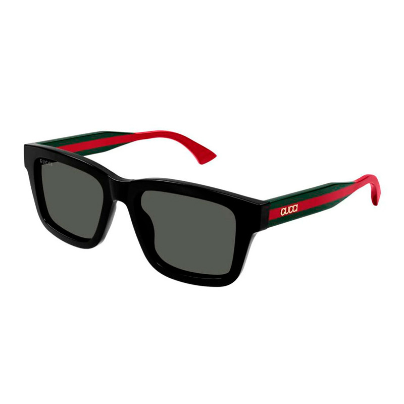 Gucci Eyewear Men's Black/Grey/Light Sunglasses For Sunglasses Gg1869s