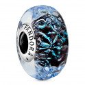 Charm Cristal de Murano Azul Oscuro 798938C00