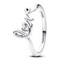 Handwritten Love Ring