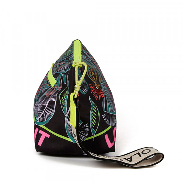 make-up-tasche-aus-nylon-mit-blumenprint-und-fluoreszierenden-details