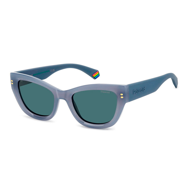 Polaroid Gafas de Sol PLD 6237/S/X Azure/Blue Polarized 52/20/140 mujer