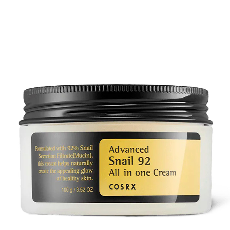 Cosrx Cosmética Facial Advanced Snail 92 All in one Cream Crema Hidritante Con Mucina De Caracol