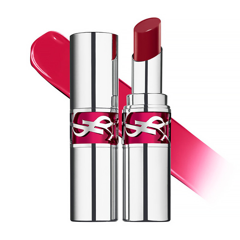 Yves Saint Laurent 17 Strawberry Cloud Lipstick Loveshine Candy Glaze Gloss Effect Lipstick