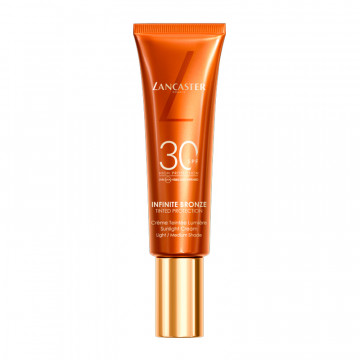 infinite-bronze-protector-solar-facial-spf30-con-maquillaje