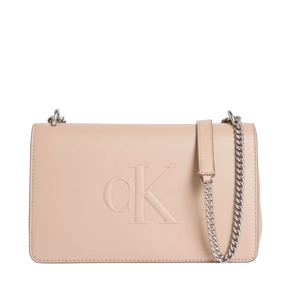 Calvin Klein Jeans Borse da donna, articoli da toeletta e valigie BORSA A SPALLA CON PATTA SCOLPITA