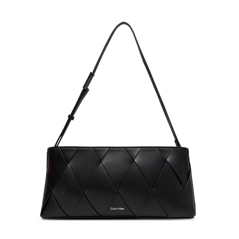 Calvin Klein Jeans Borse da donna, articoli da toeletta e valigie BORSA A TRACOLLA ALLUNGATA INTRECCIATA