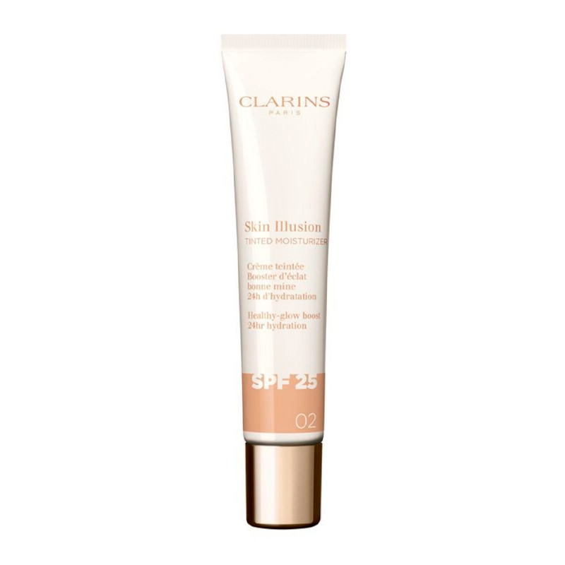 Clarins Trattamenti Viso Skin Illusion Tinted Moisturizer SPF25 Trattamento anti-età con colore effetto glow 2