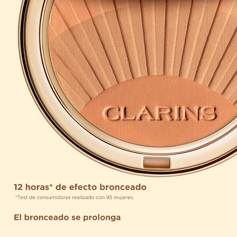 Clarins Bronzing Powder Polvos Bronceadores – imagen 2