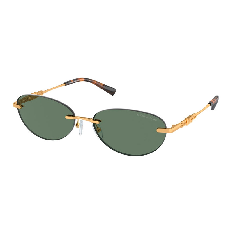 Michael Kors Woman Sunglass Manchester -  Frame color: Green Solid, Lens color: Green Solid