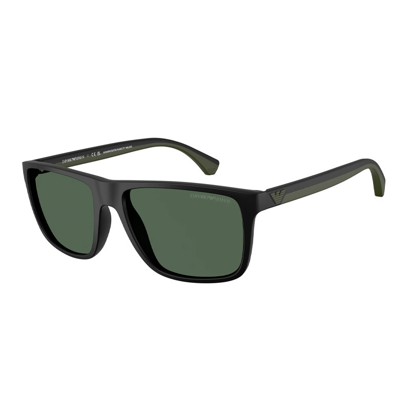Emporio Armani Men's Black/Dark/Green Sunglasses For Sunglasses 0Ea4033