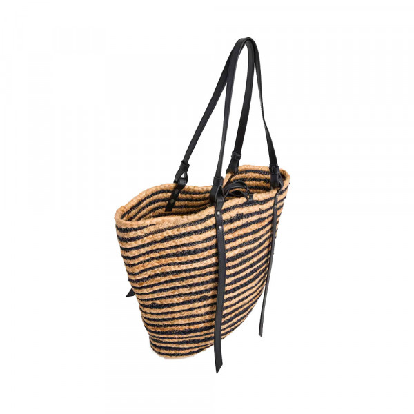gestreifte-jute-einkaufstasche