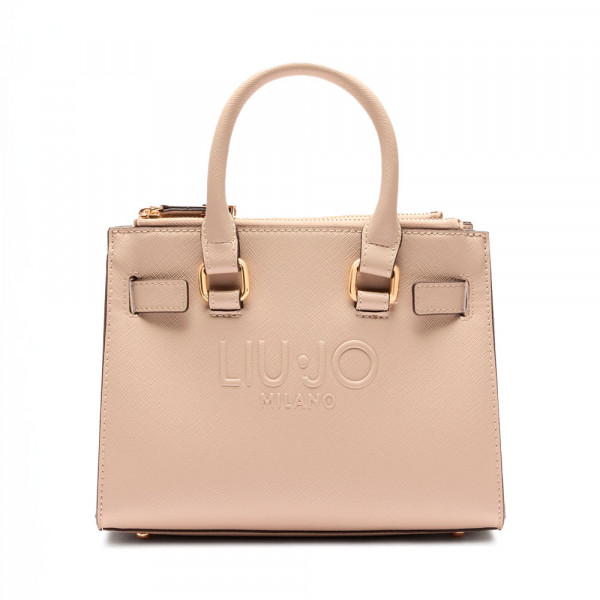 beige-handtasche