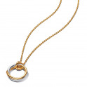 Collar en Dos Tonos de Forma Orgánica 363882C00