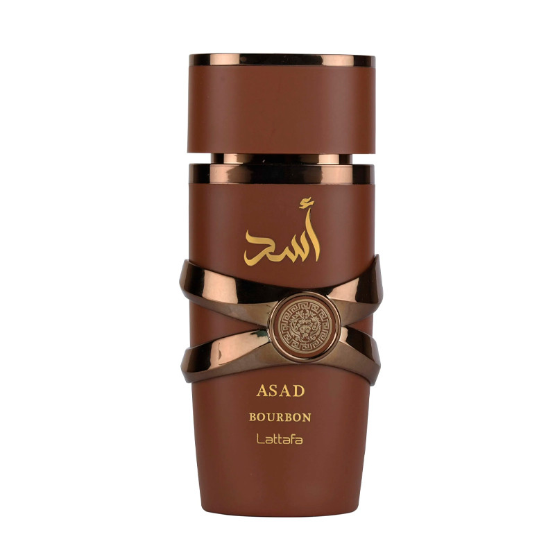 Lattafa Men's Amber/Lavender Asad Bourbon - Eau De Parfum Arabian Perfumes For 100Ml