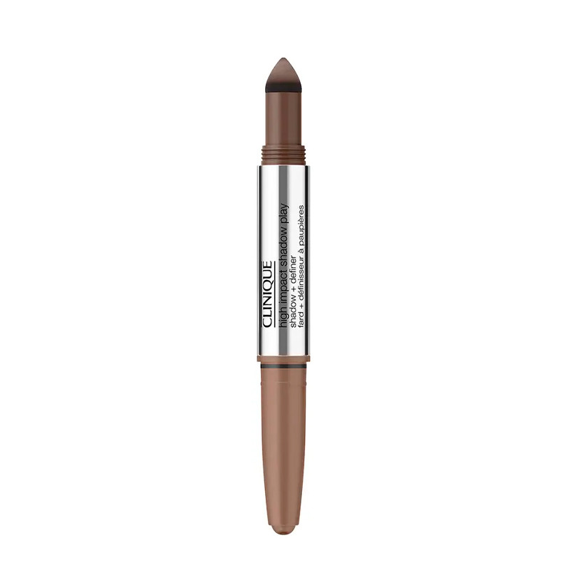 CliniqueHigh Impact Shadow Play⢠Shadow + Definer - # 06 Double Latte 1.9g
