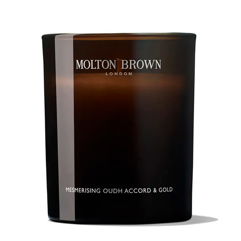 Molton Brown Líneas de Baño Mujer Mesmerising Oudh Accord & Gold Luxury Candle Vela Aromatica Hogar