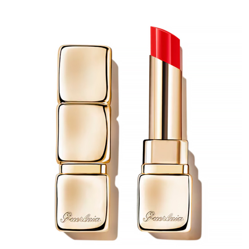 Guerlain Rossetti KissKiss Shine Bloom Rossetto 709 PETAL RED