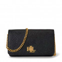Sac bandoulière en cuir texturé