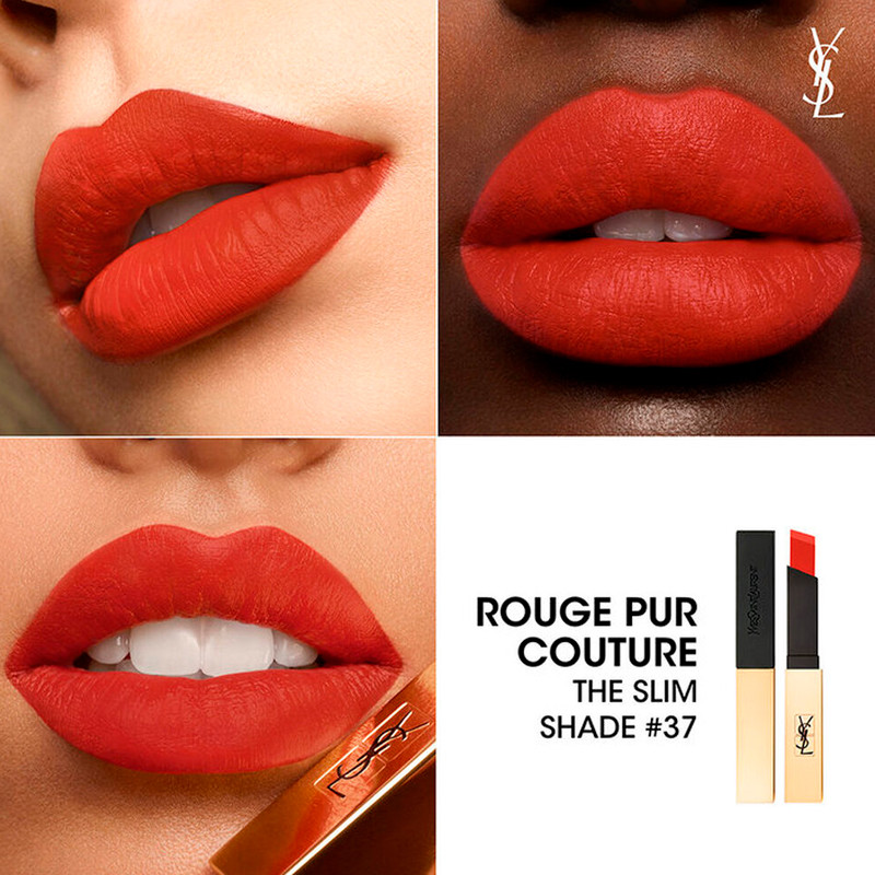 Yvessaintlaurent Rouge Pur Couture The Slim